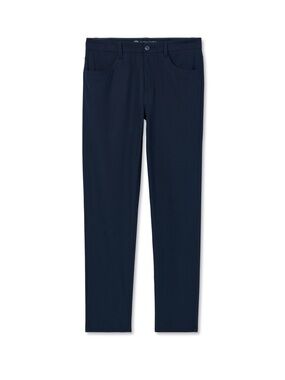 Vuori Meta™ Twill Pant Athletic Slim 30" Navy color